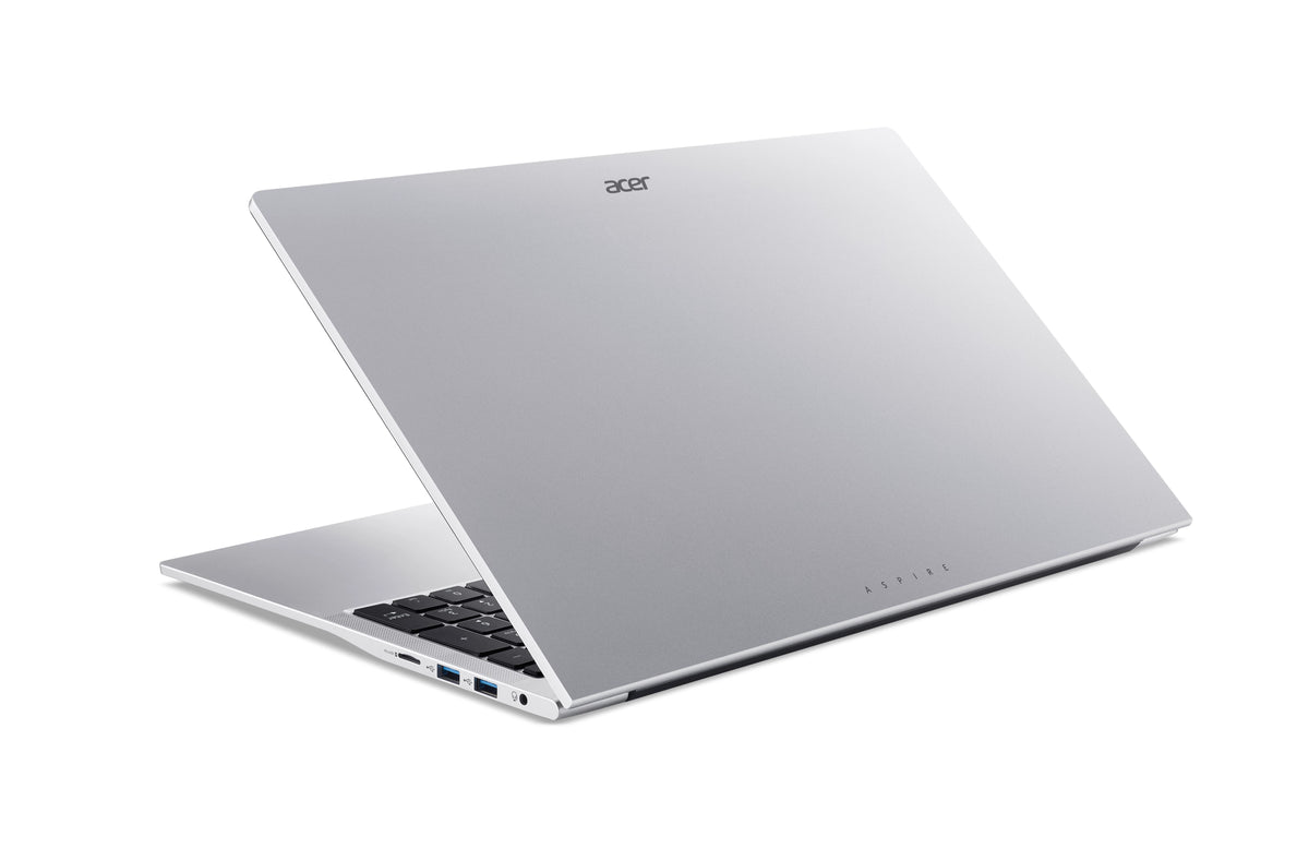 Acer Aspire Lite AL17-31P-33EP Intel Core 3 N355 Laptop 43,9 cm (17.3") HD+ 8 GB DDR5-SDRAM 512 GB SSD Wi-Fi 6 (802.11ax) Windows 11 Home Silber AZERTY Französisch