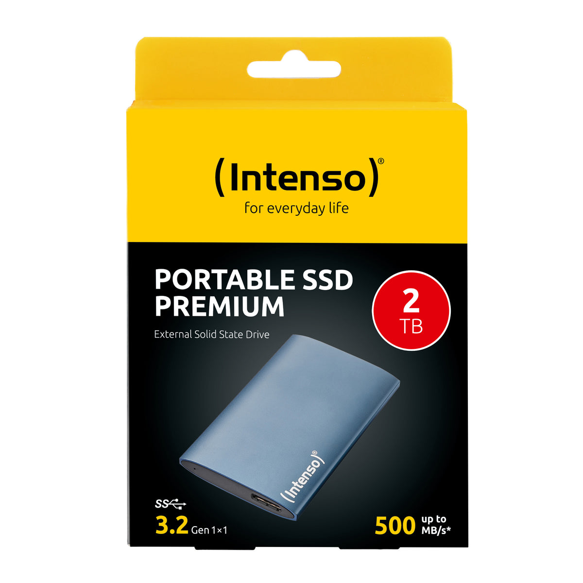 Intenso Premium Edition 2 TB Micro-USB B 3.2 Gen 1 (3.1 Gen 1) Blau