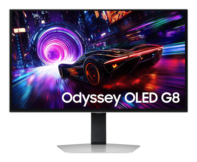 Samsung G81SF Computerbildschirm 68,6 cm (27") 3840 x 2160 Pixel 4K Ultra HD OLED Silber