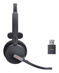 Yealink WH64 Hybrid Mono Teams Kopfhörer Kabellos Kopfband Büro/Callcenter Mikro-USB Bluetooth Schwarz