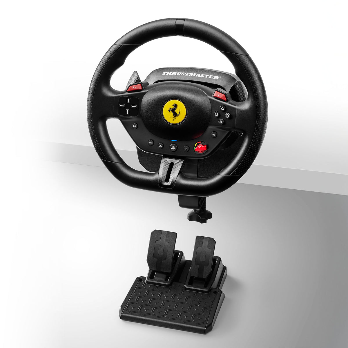 Thrustmaster T98-P Ferrari 296 GTB Schwarz USB Lenkrad + Pedale Analog / Digital PC, PlayStation 4, PlayStation 5
