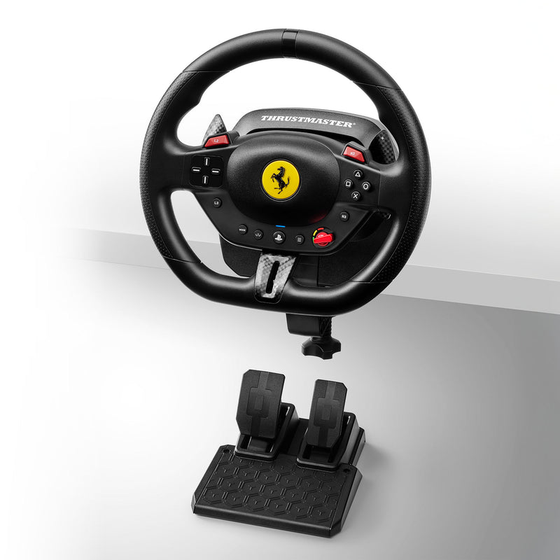 Thrustmaster T98-P Ferrari 296 GTB Schwarz USB Lenkrad + Pedale Analog / Digital PC, PlayStation 4, PlayStation 5