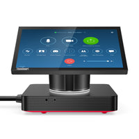 Lenovo ThinkSmart Hub Intel® Core™ i5 i5-8365UE 25,6 cm (10.1") 1920 x 1200 Pixel Touchscreen All-in-One-PC 16 GB DDR4-SDRAM 256 GB SSD Windows 11 IoT Enterprise GAC Wi-Fi 5 (802.11ac) Schwarz