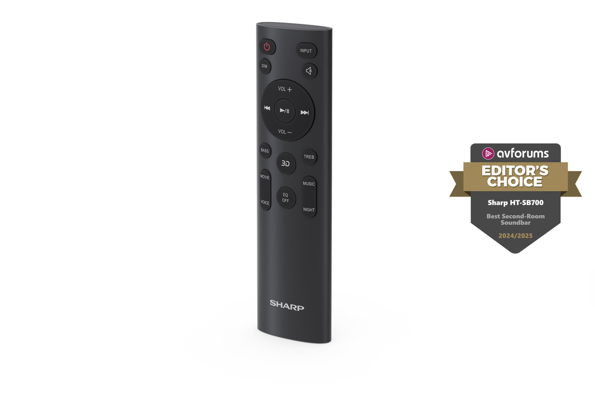 Sharp HT-SB700 Soundbar-Lautsprecher Schwarz 2.0.2 Kanäle 140 W