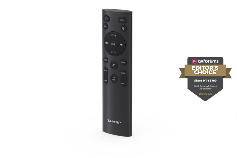 Sharp HT-SB700 Soundbar-Lautsprecher Schwarz 2.0.2 Kanäle 140 W