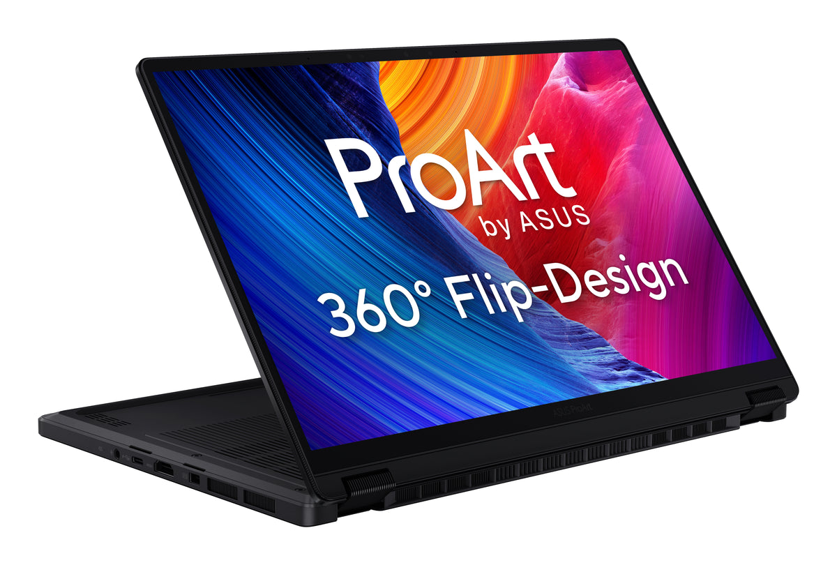 ASUS ProArt GoPro Edition PX13 HN7306EA-LX036W Copilot+ PC AMD Ryzen AI Max+ 395 Hybrid (2-in-1) 33,8 cm (13.3") Touchscreen WQXGA+ 32 GB LPDDR5x-SDRAM 1 TB SSD Wi-Fi 7 (802.11be) Windows 11 Home Deutsch Schwarz