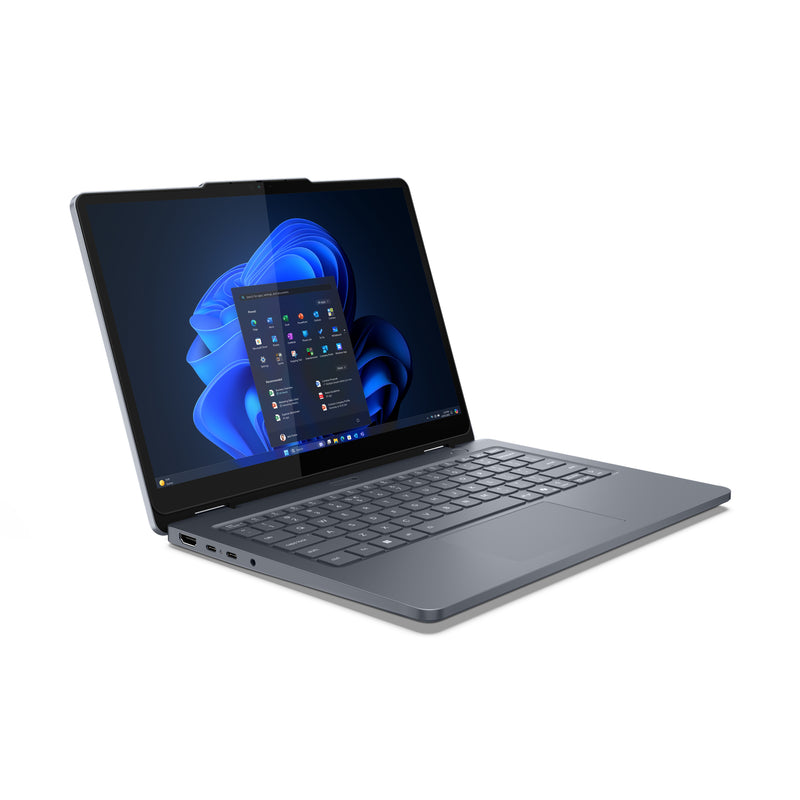 Lenovo 13w 2-in-1 Gen 3 Intel Core 5 120U Hybrid (2-in-1) 33,8 cm (13.3") Touchscreen WUXGA 16 GB DDR5-SDRAM 512 GB SSD Wi-Fi 6E (802.11ax) Windows 11 Pro Deutsch Grau