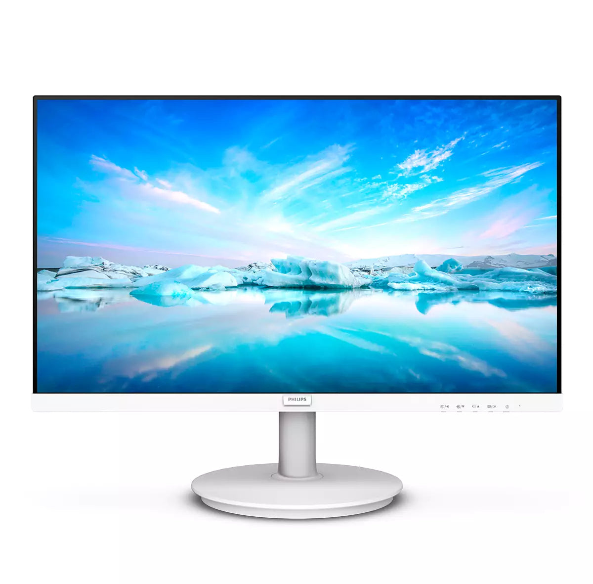 Philips V Line 241V8AW/00 Computerbildschirm 60,5 cm (23.8") 1920 x 1080 Pixel Full HD LCD Weiß