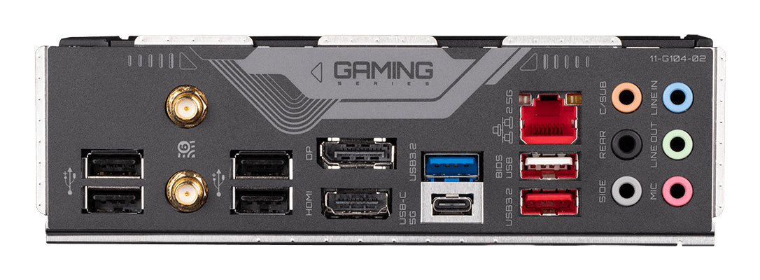 GIGABYTE B760 GAMING X AX Mainboard - Unterstützt Intel Core Prozessoren der 14. Generation, 8+1+1 Phasen digitales VRM, bis zu 7600MHz DDR5 (OC), 3x PCIe 4.0 M.2, Wi-Fi 6E, 2.5GbE LAN, USB 3.2 Gen 2