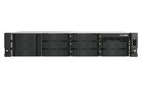 QNAP TS-855EU-RP NAS Rack (2U) Intel Atom® C5125 8 GB DDR4 0 TB QuTS hero Schwarz