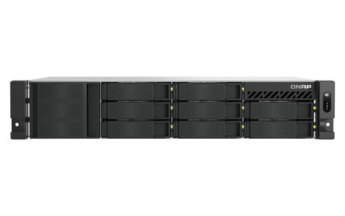 QNAP TS-855EU-RP NAS Rack (2U) Intel Atom® C5125 8 GB DDR4 0 TB QuTS hero Schwarz