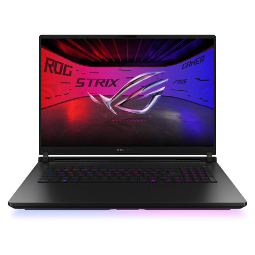 ASUS ROG Strix SCAR 18 G835LW-SA022W Intel Core Ultra 9 275HX Laptop 45,7 cm (18") WQXGA 64 GB DDR5-SDRAM 4 TB SSD NVIDIA GeForce RTX 5080 Wi-Fi 7 (802.11be) Windows 11 Home Deutsch Schwarz