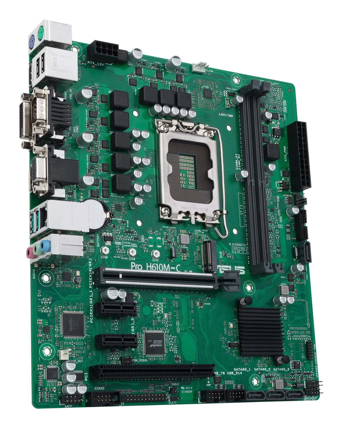 ASUS Pro H610M-C-CSM Intel H610 LGA 1700 micro ATX