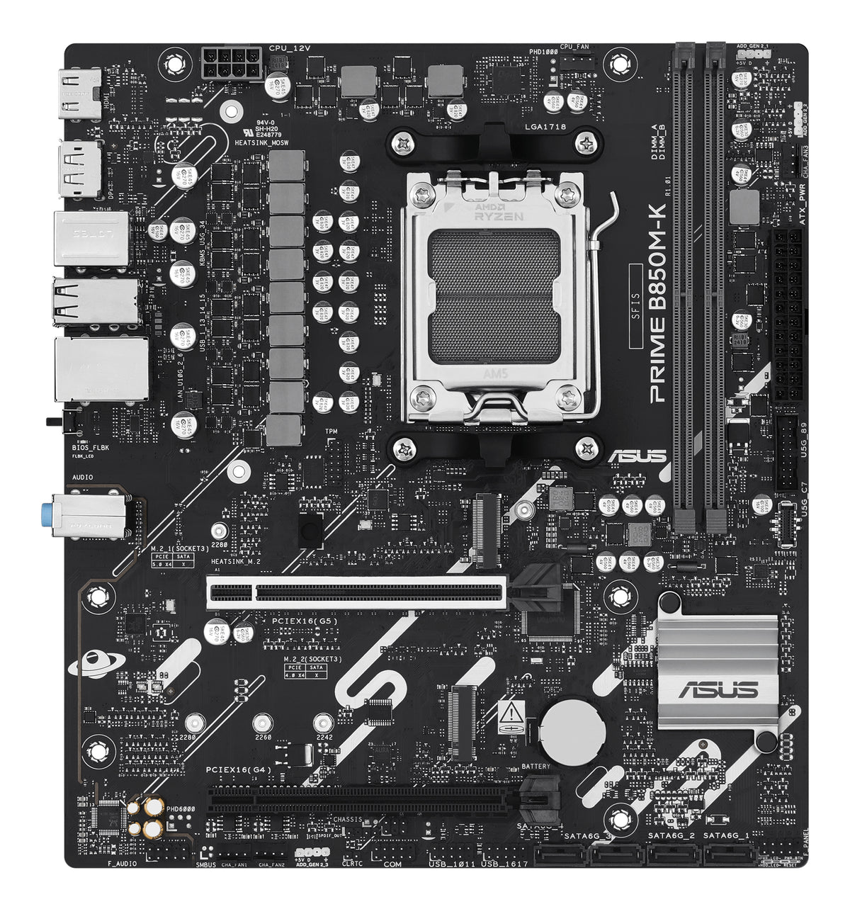 ASUS PRIME B850M-K AMD B850 Sockel AM5 micro ATX