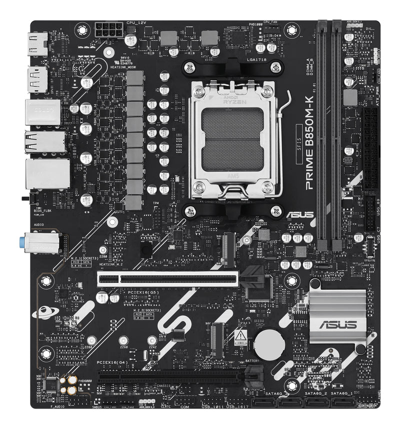 ASUS PRIME B850M-K AMD B850 Sockel AM5 micro ATX