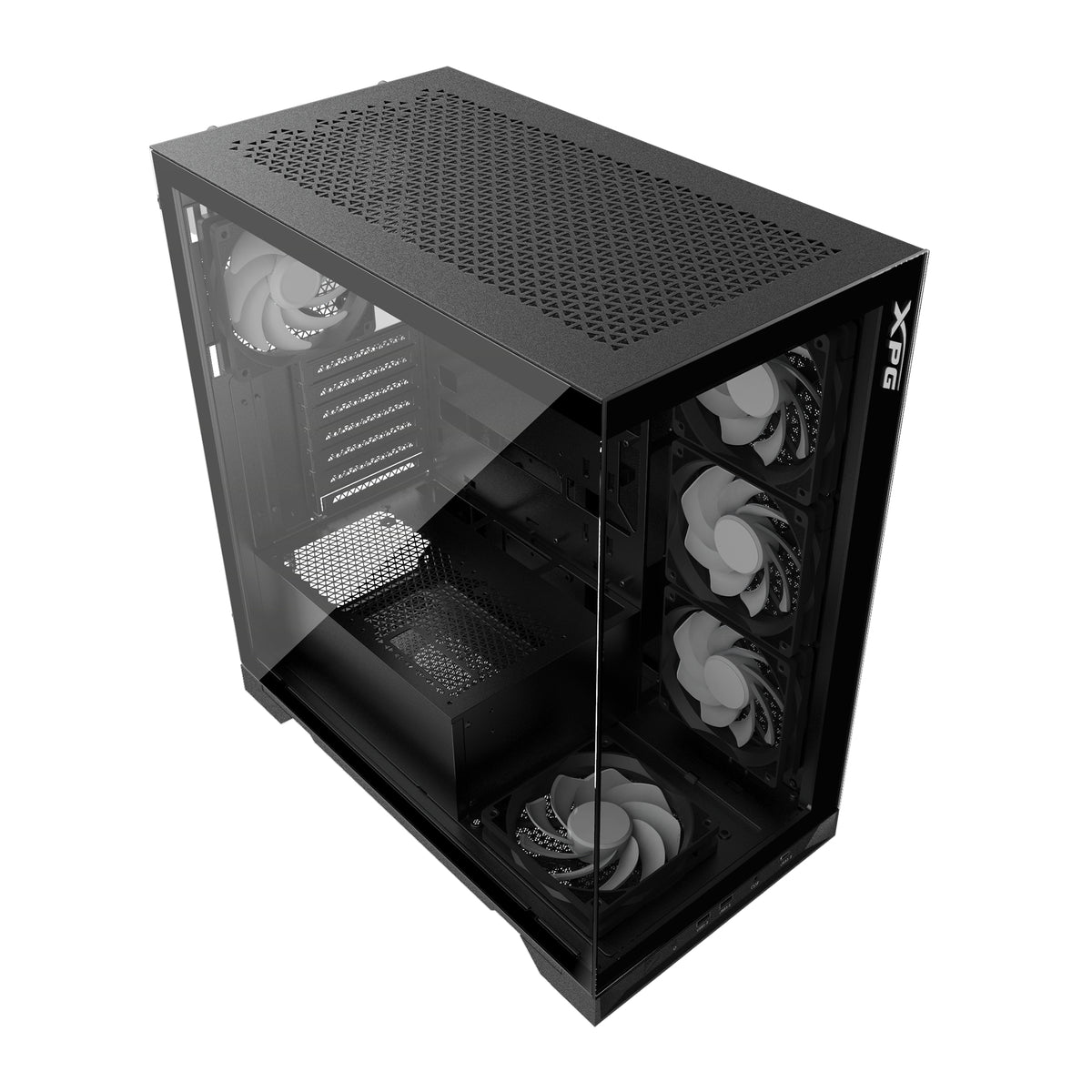 XPG INVADERXMT Midi-Tower Schwarz