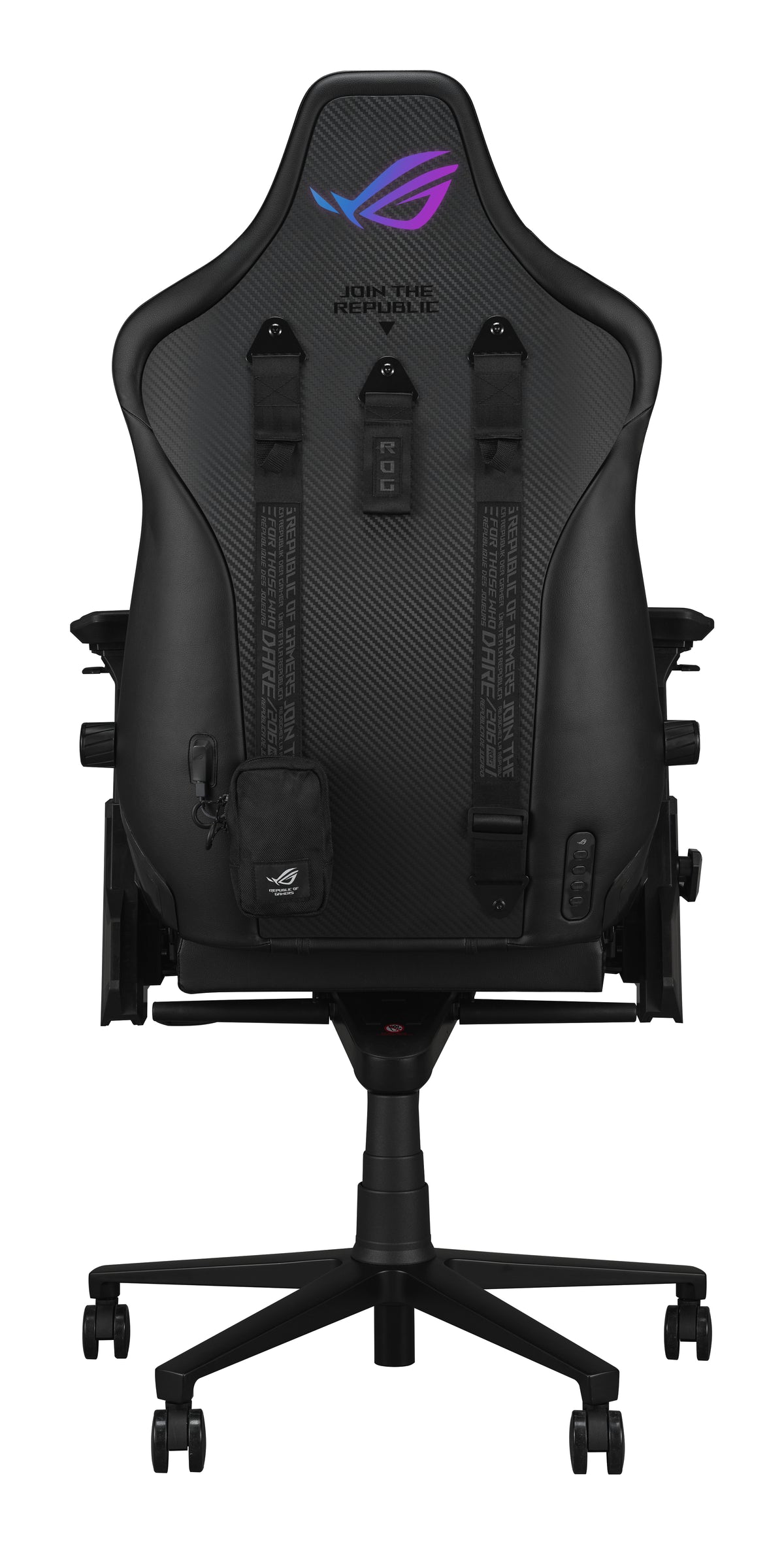 ASUS ROG Courser Universal-Gamingstuhl Gepolsterter Sitz Schwarz