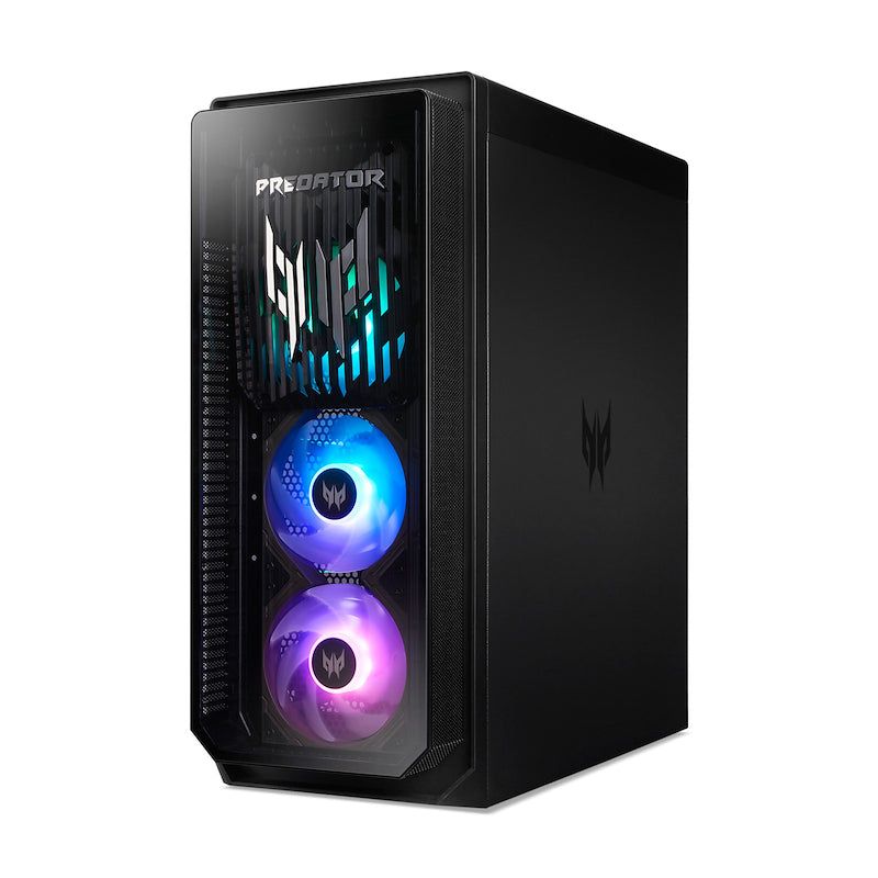 Acer Predator Orion 7000 PO7-660 Intel Core Ultra 7 265KF 32 GB DDR5-SDRAM 2 TB SSD NVIDIA GeForce RTX 5090 Windows 11 Home Desktop PC Schwarz