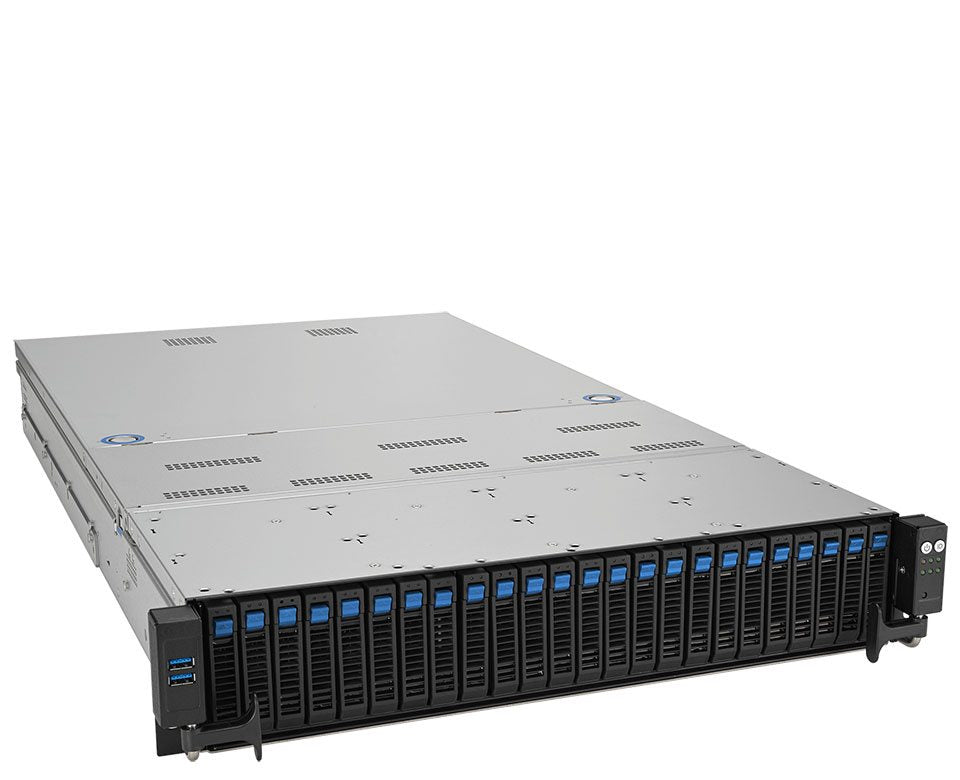 bluechip SERVERline R52212a 2HE Rack, 2 x Intel® Xeon® Silver 4410Y Prozessor / bis zu 3.90 GHz, 64 GB DDR5, 2 x 960 GB SSD, Avago 9560-8i, 2 x 10 Gigabit Ethernet
