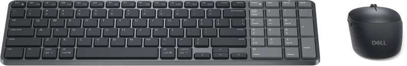 DELL Pro 7 KM746 Tastatur Maus enthalten Universal RF Wireless + Bluetooth QWERTY US International Graphit