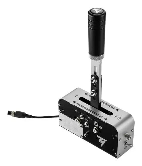 Thrustmaster TSS Handbrake Schwarz, Silber USB Handbremse Analog / Digital PC, PlayStation 4, PlayStation 5, Xbox One, Xbox One S, Xbox One X, Xbox Series S, Xbox Series X