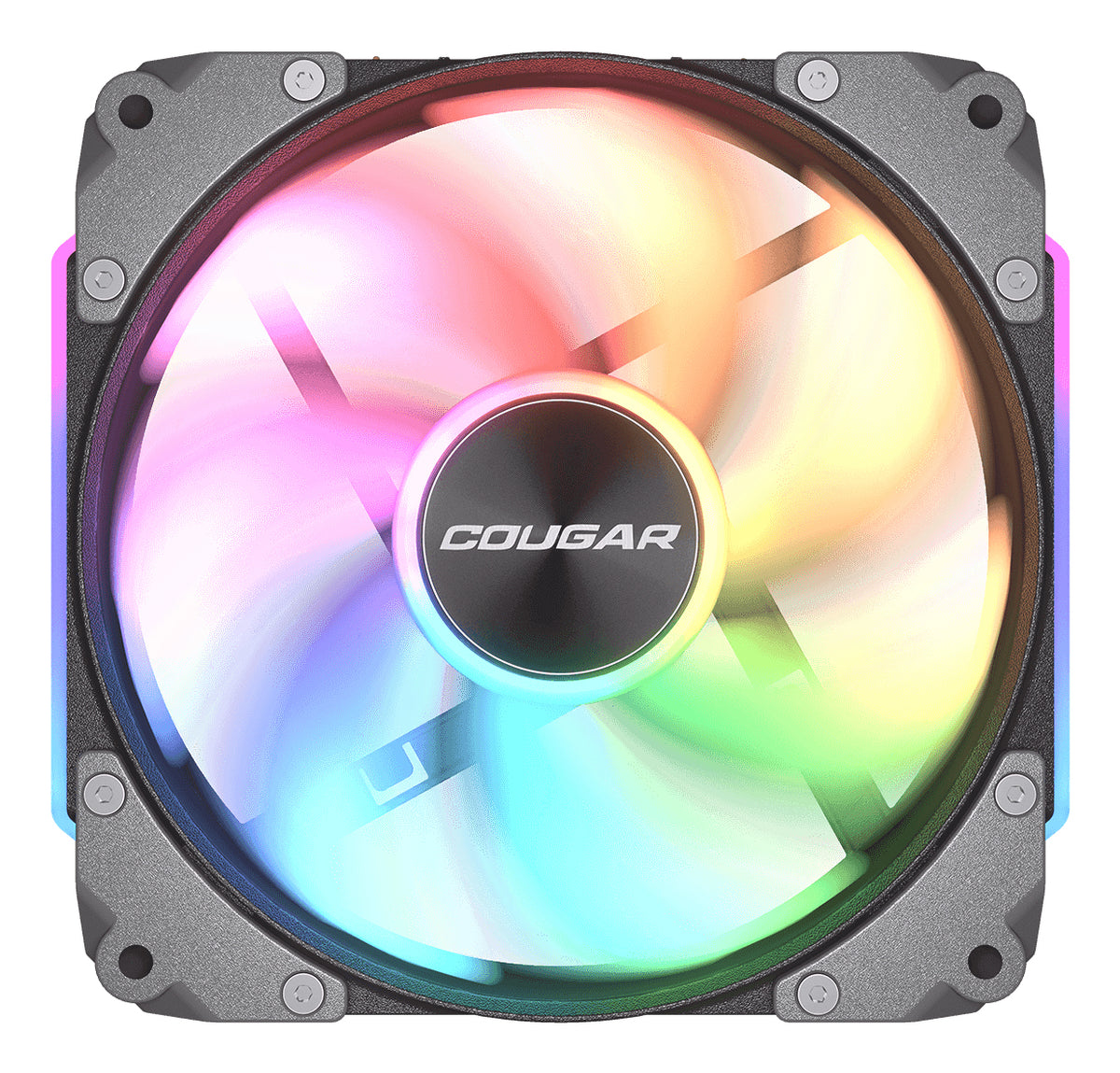 COUGAR Gehäuse Lüfter Apolar 120 ARGB, Reverse Blade, Schwarz