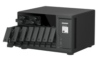 QNAP TVS-H1277AX NAS Tower AMD Ryzen™ 5 16 GB DDR5 QNAP QTS Schwarz