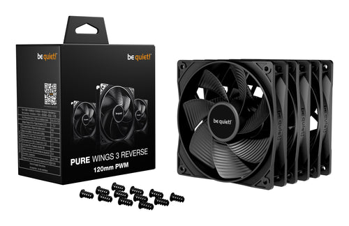 be quiet! Pure Wings 3 Reverse 3-Pack 120mm PWM