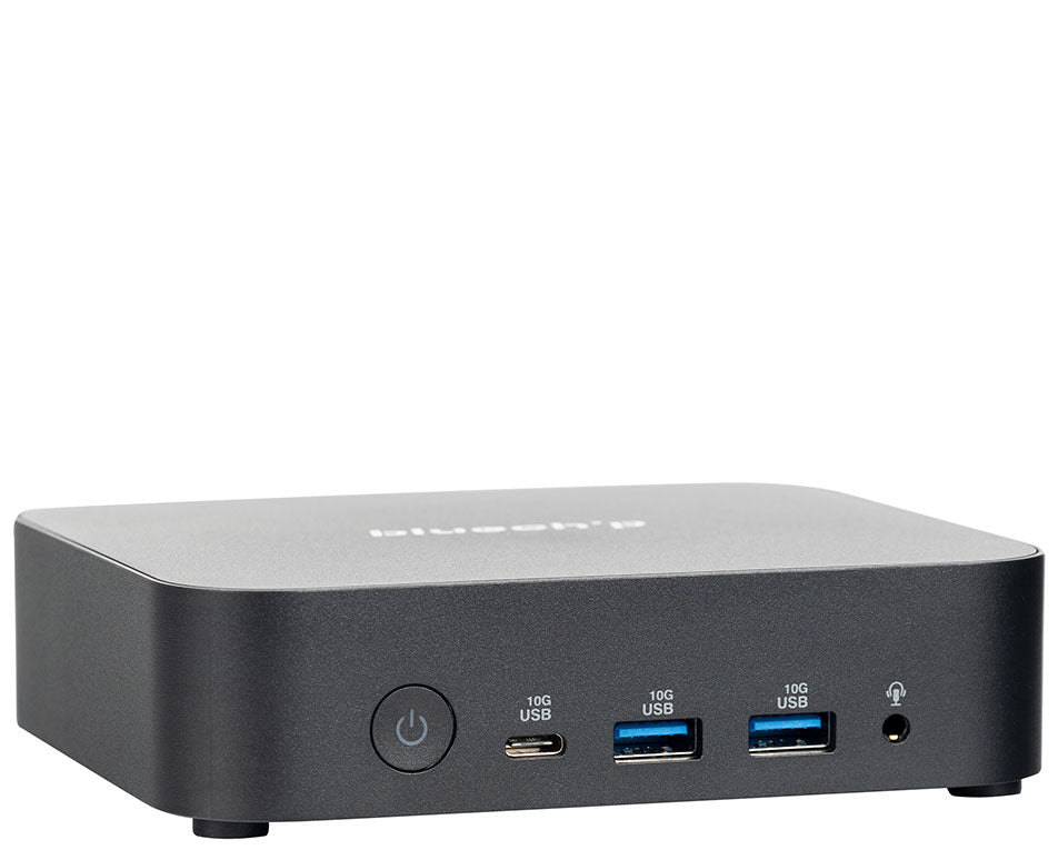 bluechip BUSINESSline M14150 Intel® N N150 8 GB DDR5-SDRAM 500 GB SSD Windows 11 Pro Mini PC Mini-PC Schwarz