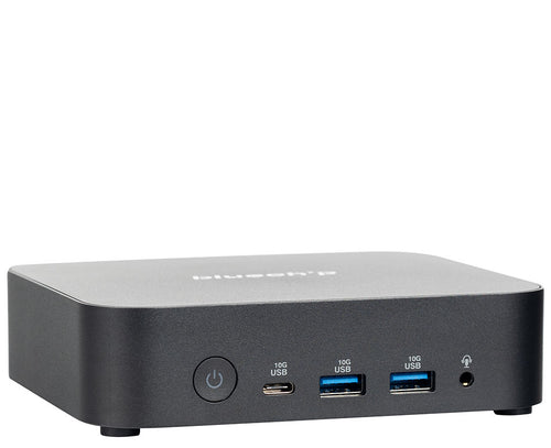 bluechip BUSINESSline M14150 Intel® N N150 8 GB DDR5-SDRAM 500 GB SSD Windows 11 Pro Mini PC Mini-PC Schwarz
