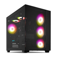 ERAZER Tank X15 (MD 340128) AMD Ryzen™ 7 7800X3D 32 GB DDR5-SDRAM 1 TB SSD NVIDIA GeForce RTX 5060 Ti Windows 11 Home Tower PC Schwarz