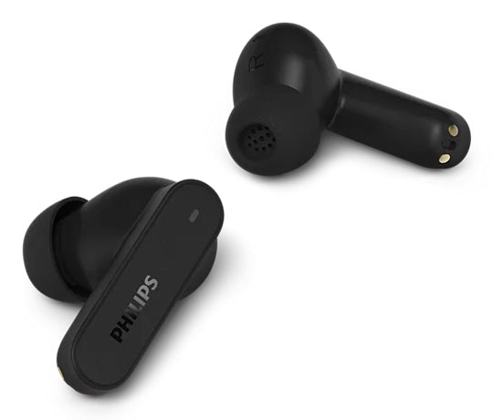 Philips TAT3000BK/00 Écouteurs et Casque True Wireless Stereo (TWS) intra-auriculaire Appels/Musique USB Type-C Bluetooth Noir