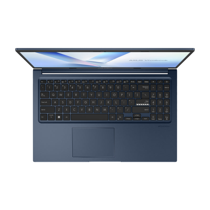 ASUS Vivobook 15 X1504VA-ISCBQ5356W Intel Core 5 120U Laptop 39,6 cm (15.6") Full HD 16 GB DDR5-SDRAM 512 GB SSD Wi-Fi 6 (802.11ax) Windows 11 Home Blau