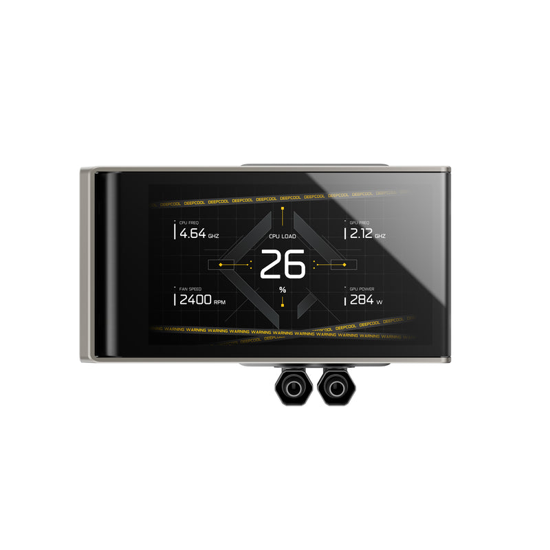 DeepCool LT360 VISION ARGB Prozessor Flüssigkeitskühlung 12 cm Schwarz 1 Stück(e)