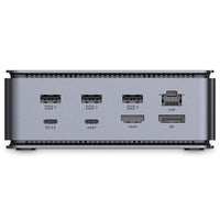 Lindy 43372 laptop-dockingstation & portreplikator Andocken USB4 Anthrazit