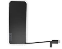 Lenovo 4X11N40212 laptop-dockingstation & portreplikator Kabelgebunden USB 3.2 Gen 1 (3.1 Gen 1) Type-C Schwarz