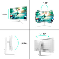 Philips Evnia 27M2N3501PA/00 Computerbildschirm 68,6 cm (27") 2560 x 1440 Pixel Quad HD LCD Weiß