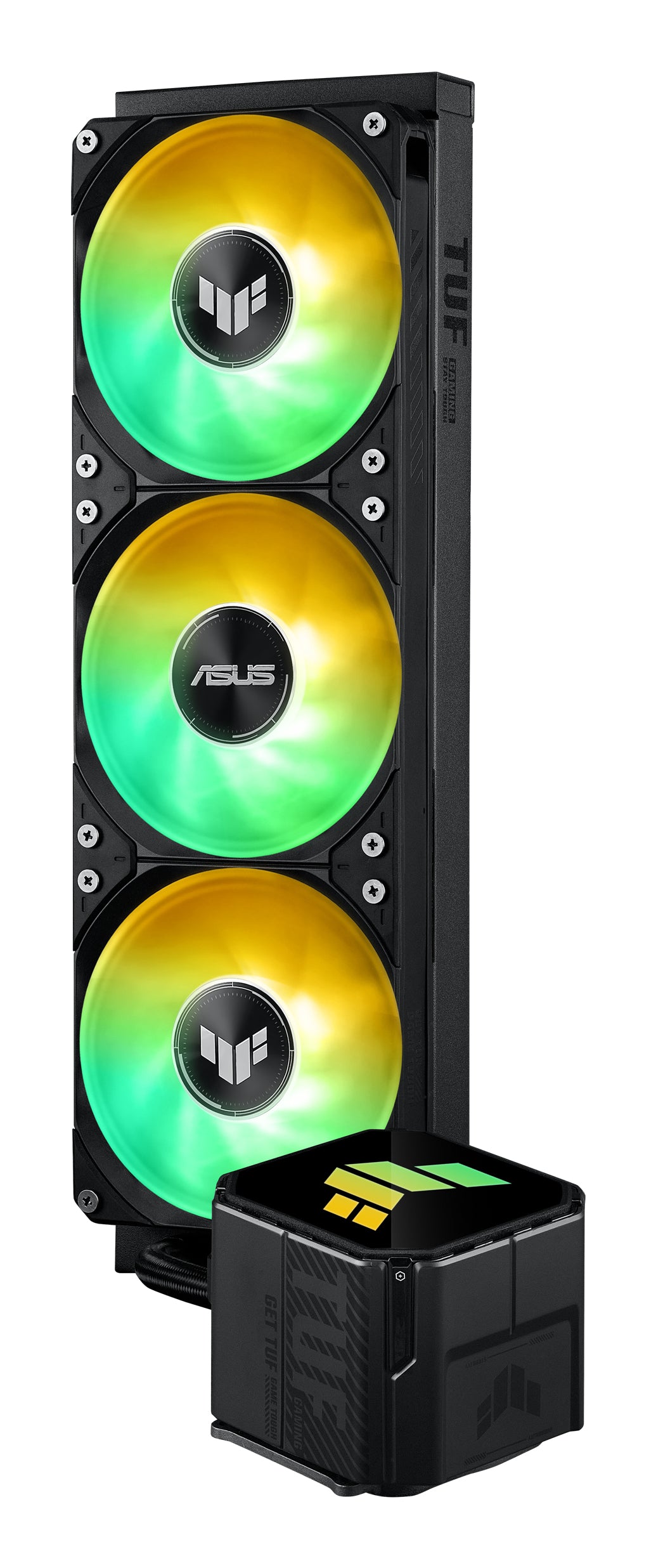 ASUS TUF GAMING LC III 360 ARGB Prozessor All-in-One-Flüssigkeitskühler 12 cm Schwarz