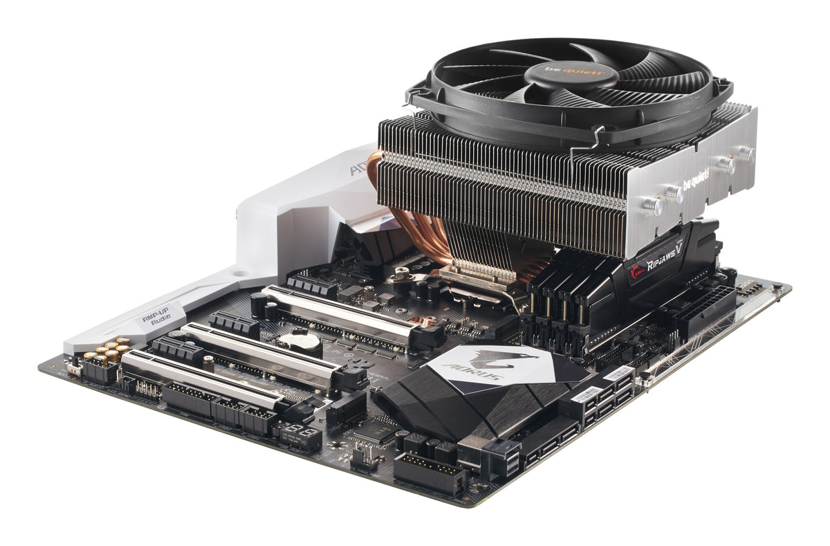 be quiet! Shadow Rock TF 2 CPU Cooler 13.5 cm Black, Copper, Silver