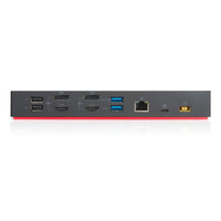 Lenovo 40AF0135UK laptop-dockingstation & portreplikator Kabelgebunden USB 3.2 Gen 1 (3.1 Gen 1) Type-C Schwarz