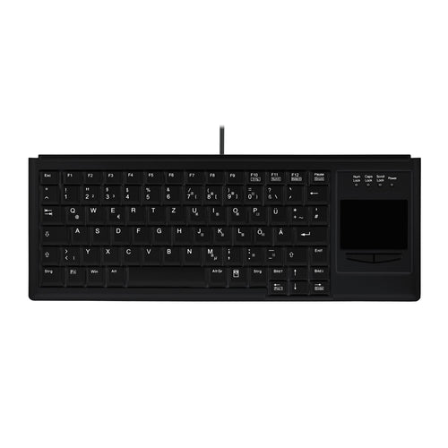 Contour Design Active Key Contour Industrietastatur IP68 Touchpad Mini Kabelgebunden Schwarz DE 4400