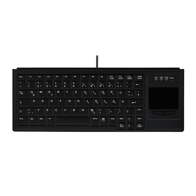 Contour Design Active Key Contour Industrietastatur IP68 Touchpad Mini Kabelgebunden Schwarz DE 4400