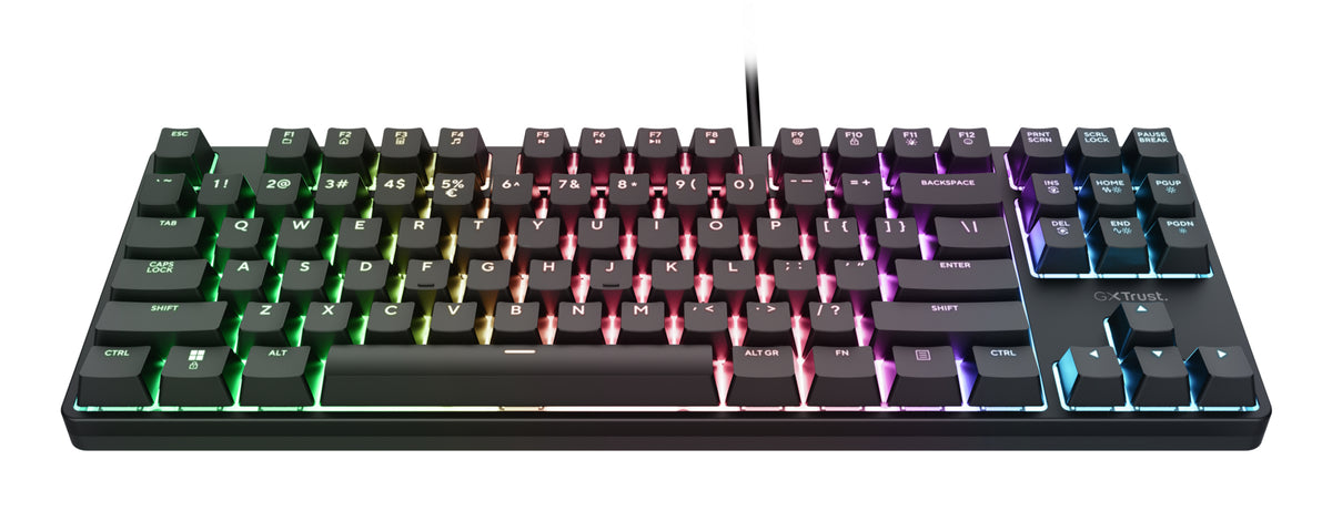 Trust 26135 Gaming Keyboard USB QWERTZ German Black