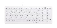 Contour Design Active Key Contour ClassicClean Medizinische Tastatur Abnehmbare Abdeckung Kompakt Kabelgebunden Weiß DE C7000
