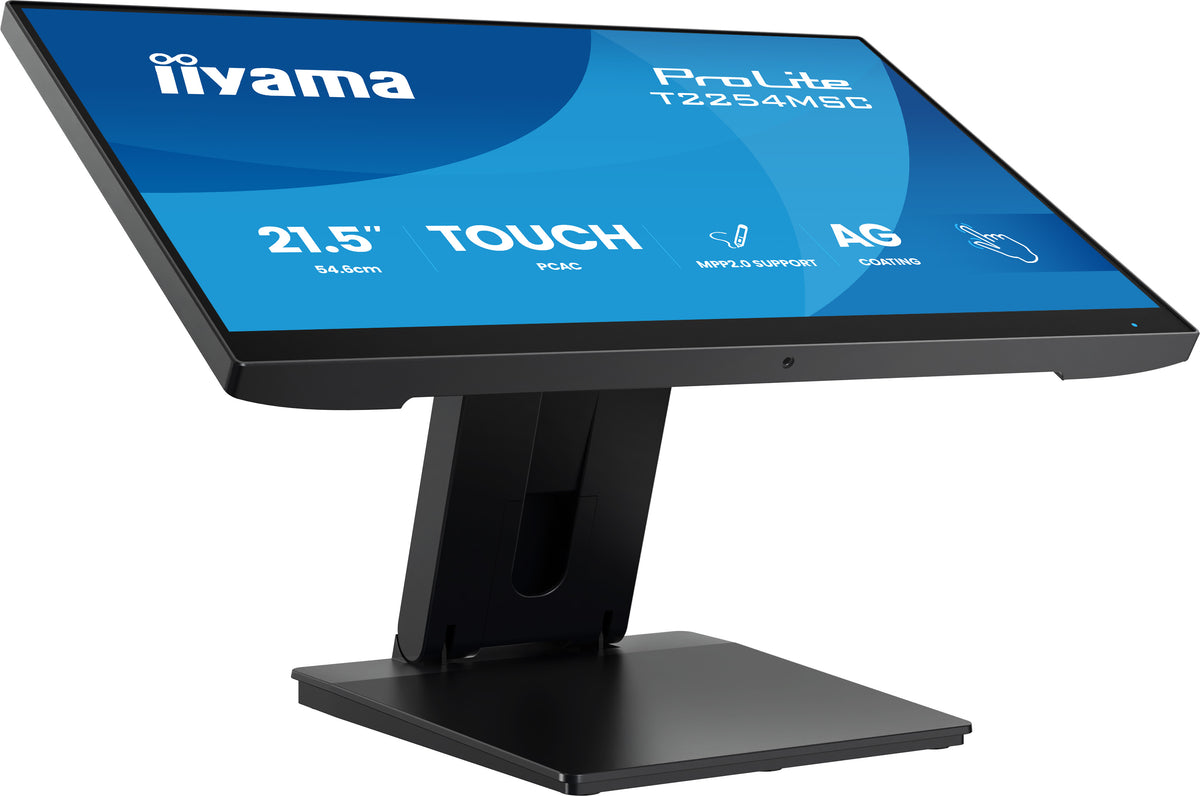 iiyama T2254MSC-B2AG Computerbildschirm 54,6 cm (21.5") 1920 x 1080 Pixel Full HD LED Touchscreen Schwarz