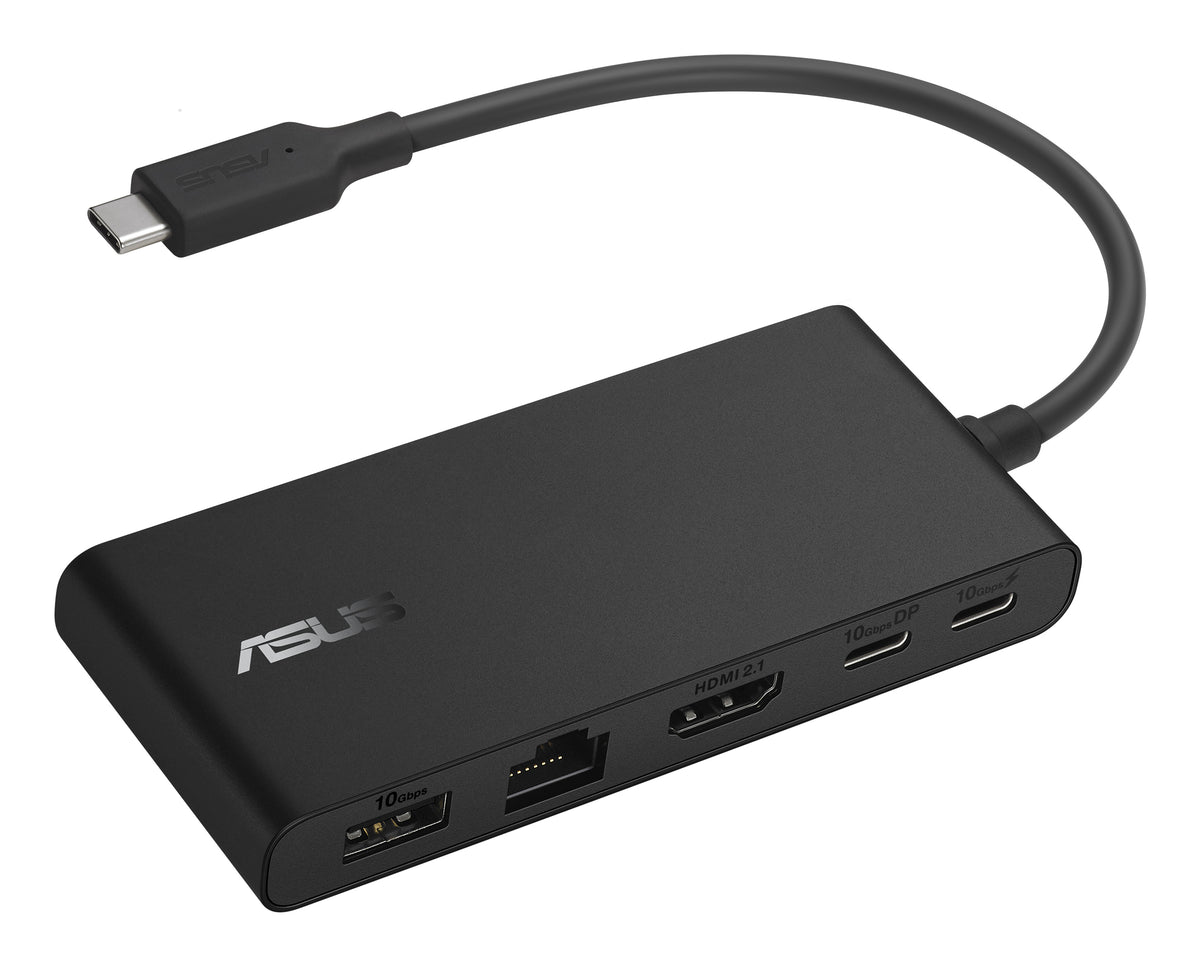 ASUS Dual 4K USB-C Dock DC201 Kabelgebunden USB 3.2 Gen 2 (3.1 Gen 2) Type-C Schwarz