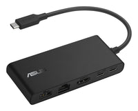 ASUS Dual 4K USB-C Dock DC201 Kabelgebunden USB 3.2 Gen 2 (3.1 Gen 2) Type-C Schwarz