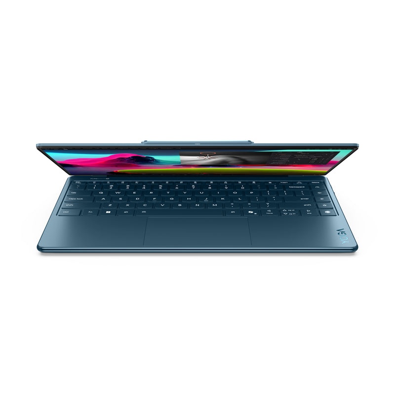 Lenovo Yoga Slim 9 14ILL10 Copilot+ PC Intel Core Ultra 7 258V Laptop 35,6 cm (14") Touchscreen WQUXGA 32 GB LPDDR5x-SDRAM 1 TB SSD Wi-Fi 7 (802.11be) Windows 11 Home Deutsch Türkis