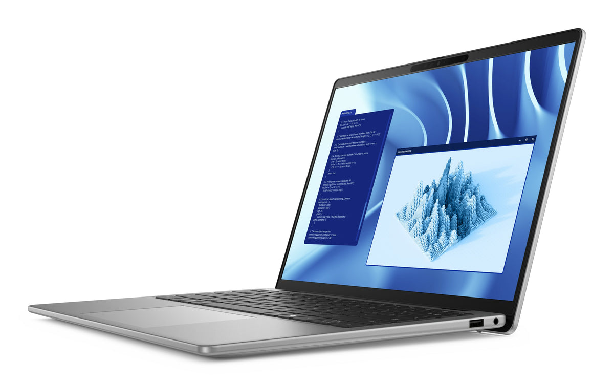 DELL Latitude 7455 Copilot+ PC Snapdragon X1E-80-100 Laptop 35,6 cm (14") Touchscreen Quad HD+ 32 GB LPDDR5x-SDRAM 512 GB SSD Wi-Fi 7 (802.11be) Windows 11 Pro Schweiz Grau