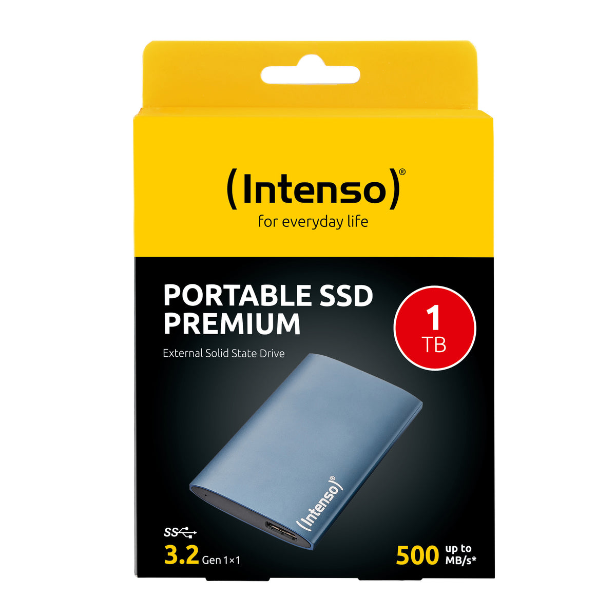 Intenso Premium Edition 1 TB Micro-USB B 3.2 Gen 1 (3.1 Gen 1) Blau